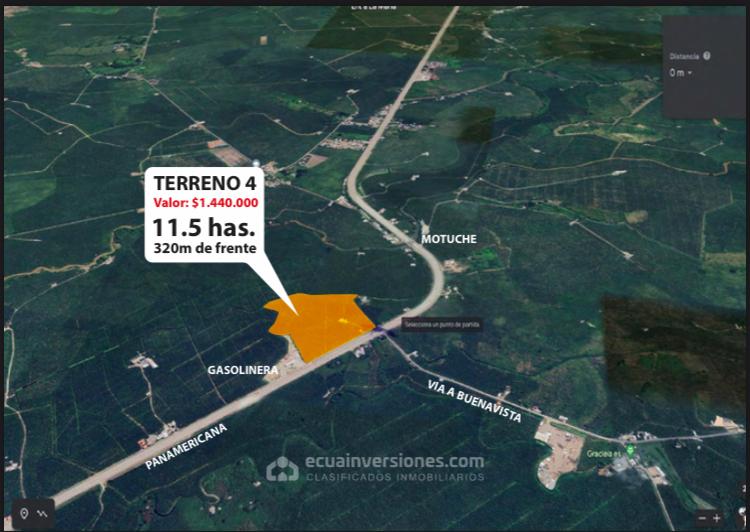 Se vende terreno en vía principal, Machala
