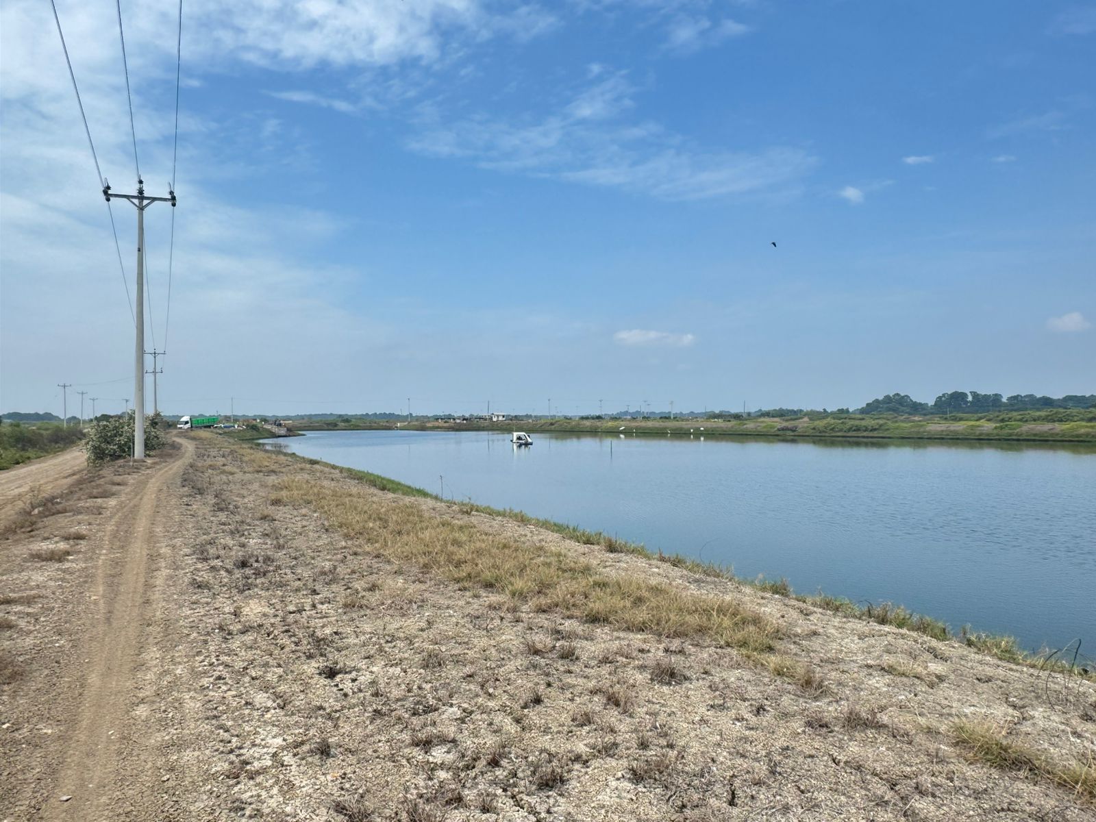 Camaronera de 60 hectáreas en venta ubicado en Santa Rosa